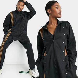adidas x Ivy Park 3 Stripes Black Track Jacket - M